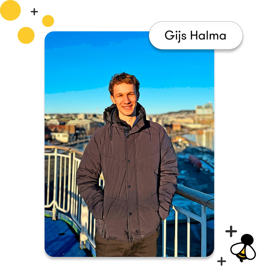 Profielfoto van de founder van HiveofMarketing.nl, een marketing blog waarbij er informatie wordt verzameld en gedeeld met andere marketeers